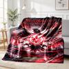 Eintracht Frankfurt Pattern Blanket for Home Decoration, Bed, Sofa, Car Travel, Camping, Suitable for All Seasons, Birthday Christmas Gift