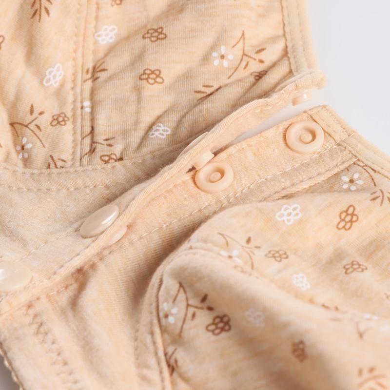 Women Front Button Bra Thin Cotton Lining 36-46 Plus Size Bras Butang Depan Top Underwear Lingerie for Elderly Old Woman