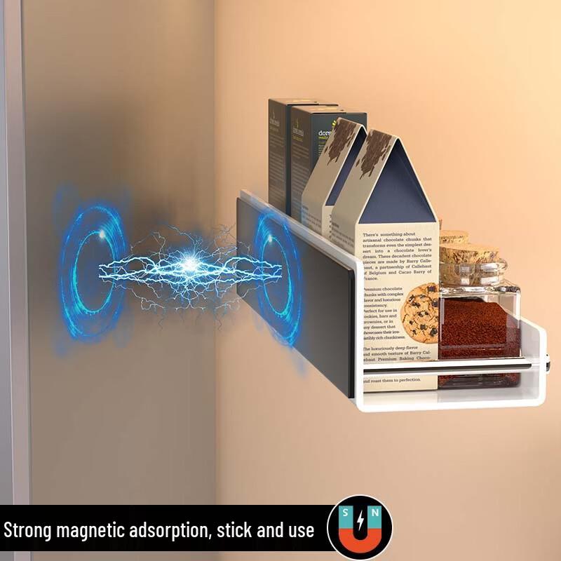 CMAOS Magnetic No-Drill Wall-Mounted Kitchen Shelf