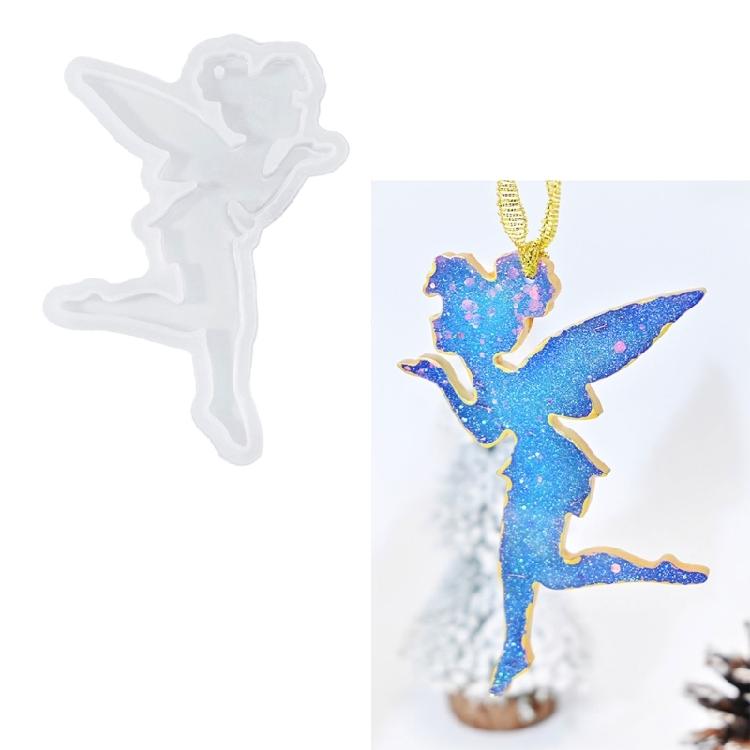 Animal Pendant Hanging Molds Keychain Desktop Ornament Molds Jumping Deer Sheep Bear Silicone Mould Craft Supplies