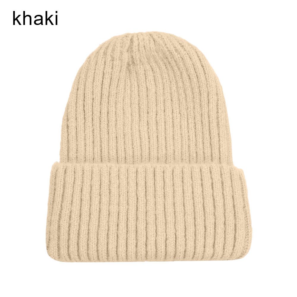 Women Man Warm Autumn Winter Beanie Hat Hip Hop Hat Skullcaps Knitted Beanie