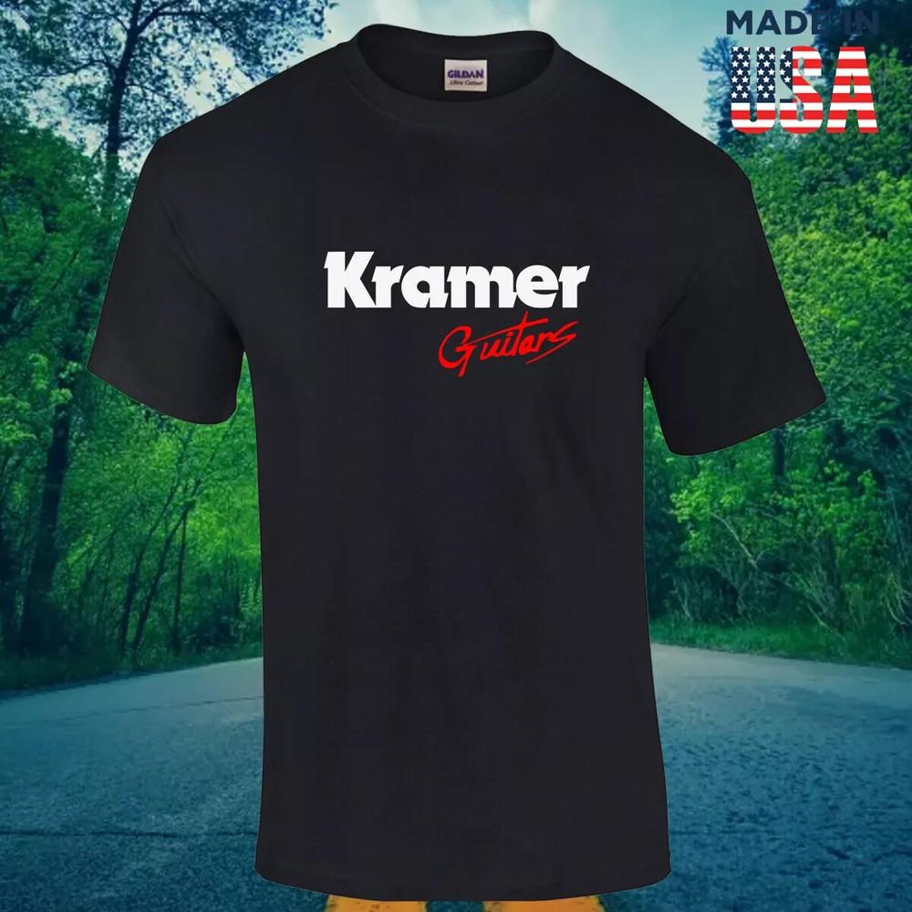 SALE Kramer Guitars Logo Percussion Logo Men S Unisex T-shirt S-5XL Unisex T-Shirt L