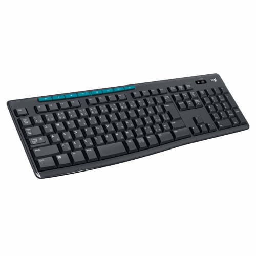 Logitech Wireless Keyboard K275 Wireless Keyboard Wireless Thin Numeric Keypad USB Connection Unifying Windows