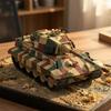 Military King Tiger 2 Heavy Tank Building Blocks MOC Army Armored Vehicle DIY Assembly Bricks Educational Toy Adult Gift 1780pcs