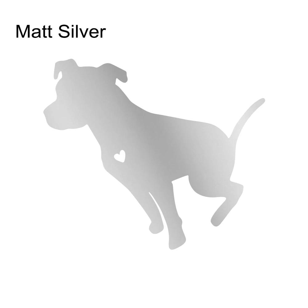 Funny Cute Pit Bull Dog Car Body Window Sticker Water-resistant Vinyl Decal Automobiles Styling Decoration Sticker Accessories