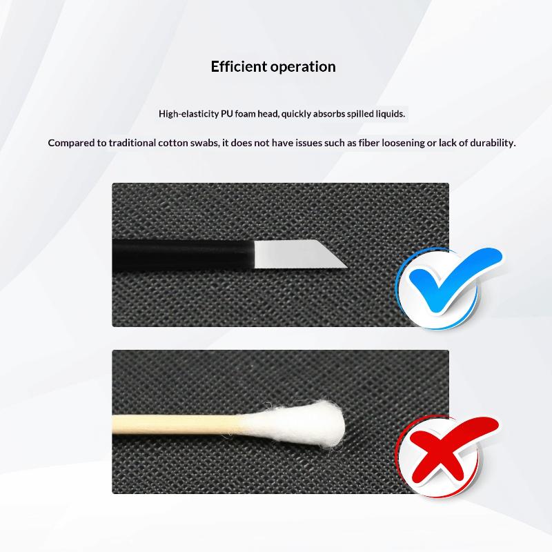 2Pcs Water Wash Revival Double Head Wiping Rod Stains Traceless Cleaning Tools Model Wiping Cleaning Tools