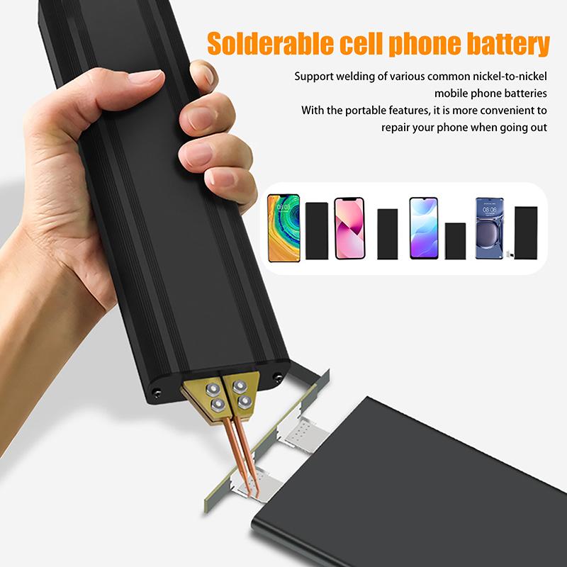 Aparat de Sudură Portabil de Mână pentru Puncte 18650 Instrument de Sudură Baterie Litiu Mini Mașină de Sudură prin Puncte Cap de Sudură Cupru Oxid de Aluminiu