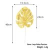 Goldener Monstera-Blatt-Ballon für Hochzeitsdekoration