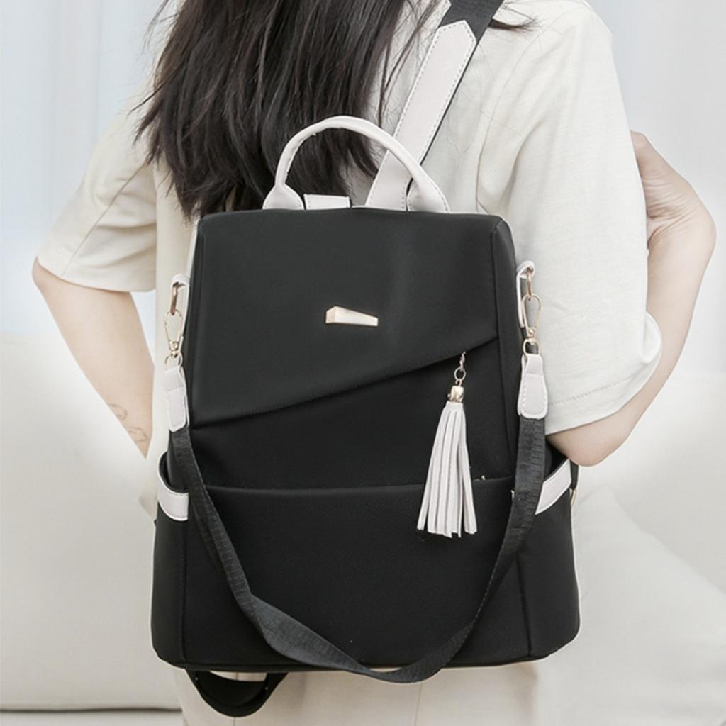 Anti-theft Backpack 2025 New Fashion Soft Leather Dual-use Large-capacity Travel Backpack Light Commuter Bag