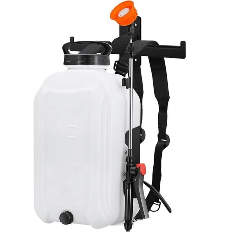 Wall Mounted Holder for Backpack Sprayer and Chainsaw Stainless Steel Leaf Blower Stand Garden Accessories Hanger