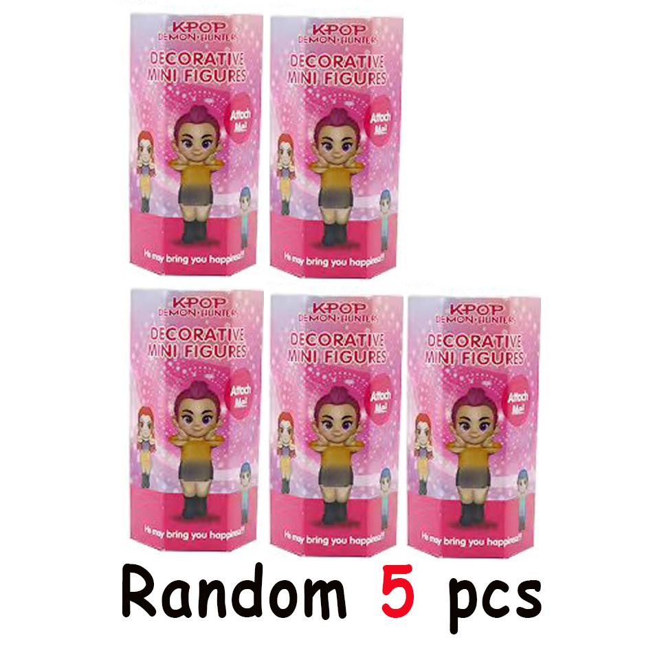 12pcs Kpop Demon Hunters Action Figure Toy Derpys Tiger Rumi Mira Zoey Sussy Figurine Doll For Christmas Gifts