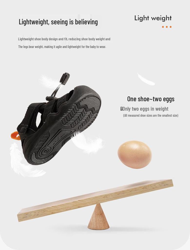 Summer Toddler Shoes: Soft, Breathable Sandals for Boys and Girls, Ages 1-3