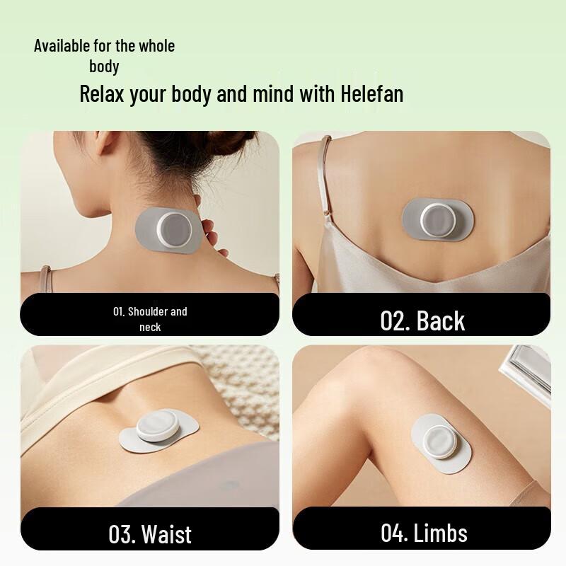 LERAVAN Portable Electric Pulse Neck and Shoulder Massager