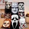 1PC Horror Movie Icons Flannel Blanket Gift, Suitable for Both Men And Women, Soft Ideal for Beds And Sofa, Birthday Or Christmas Gift