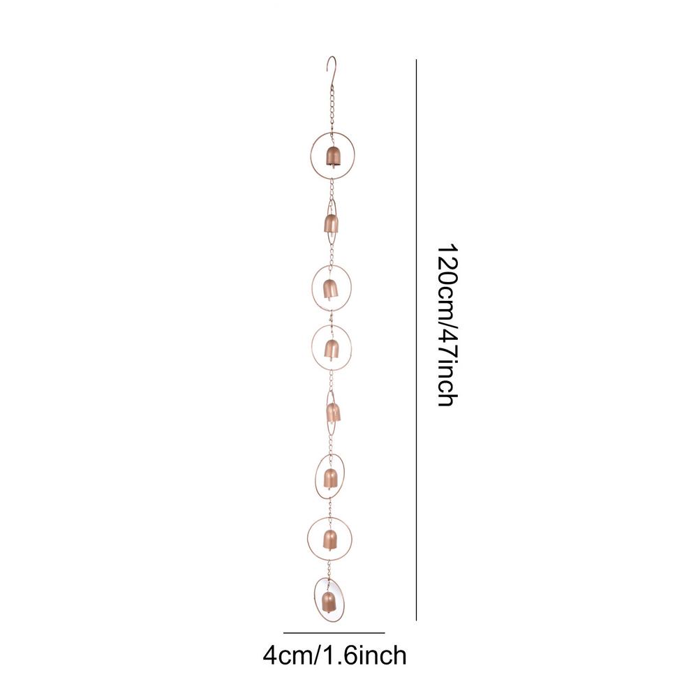 

Metal Rain Chain Butterfly Chimes And Cups Rain Catcher For Gutter Roof decoration metal drainage rain chain downspout tool