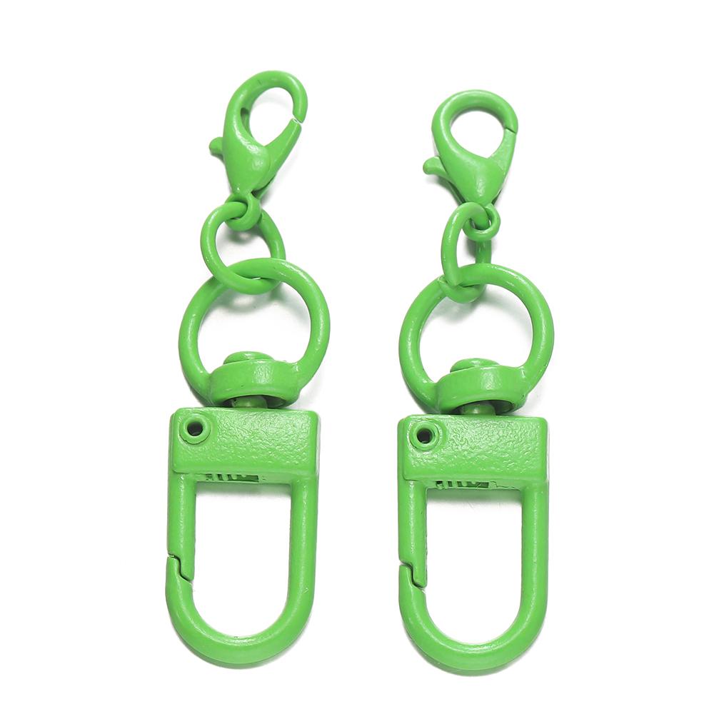 5/10Pcs Colorful Alloy Snap Lobster Clasp Hooks with 14mm Lobster Clasp for DIY Key Chain Bags Pendants Accessories Wholesale