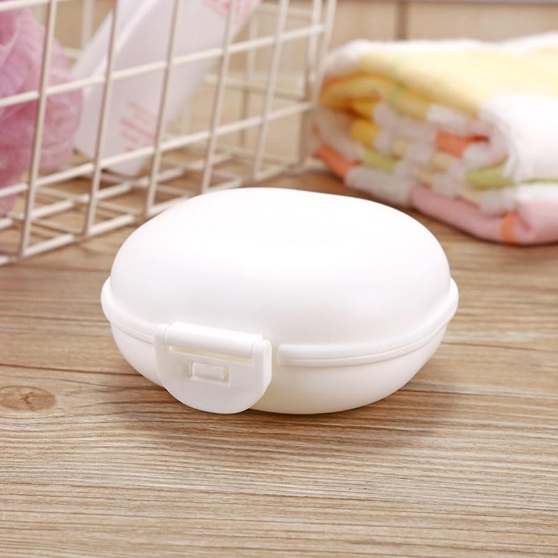 New Portable Candy Color Soap Box Home Shower Travel Hiking Soap Holder Container Soap Dish Bathroom Supplies Drop Shipping