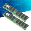 2Pcs Memory Module Desktop Computer Double‑Sided 16‑Grain DDR 1GB 400MHZ PC‑3200
