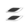 Car Styling 3DShark Gill Car Side Fake Vent Sticker Metal Chrome Fine Decoration