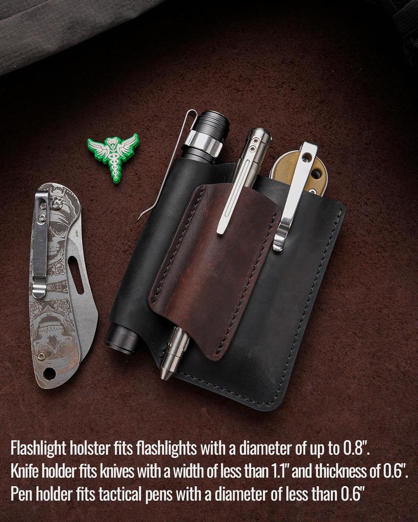 VIPERADE PJ38 Leather EDC Sheath (PJ38-M)