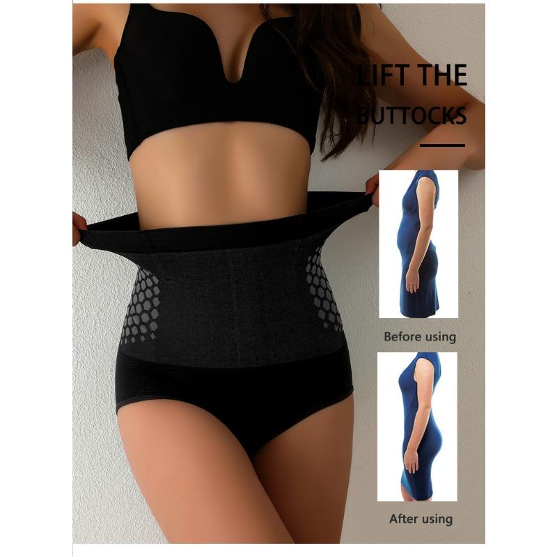 High Waist Hip Lifting Body Shaper Briefs Fashion Cotton Antibacterial Underwear Sexy Underpants Lingerie