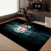 1PC rug Football Liverpool Crest Carpet, Chair Rug,Area Rug for Office Bedroom living rooms bedroom, Doormat decor Christmas fan gifts