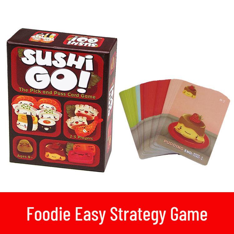 Sushi Dog: Educational Family Card Game for Kids and Parents Sushi Dog