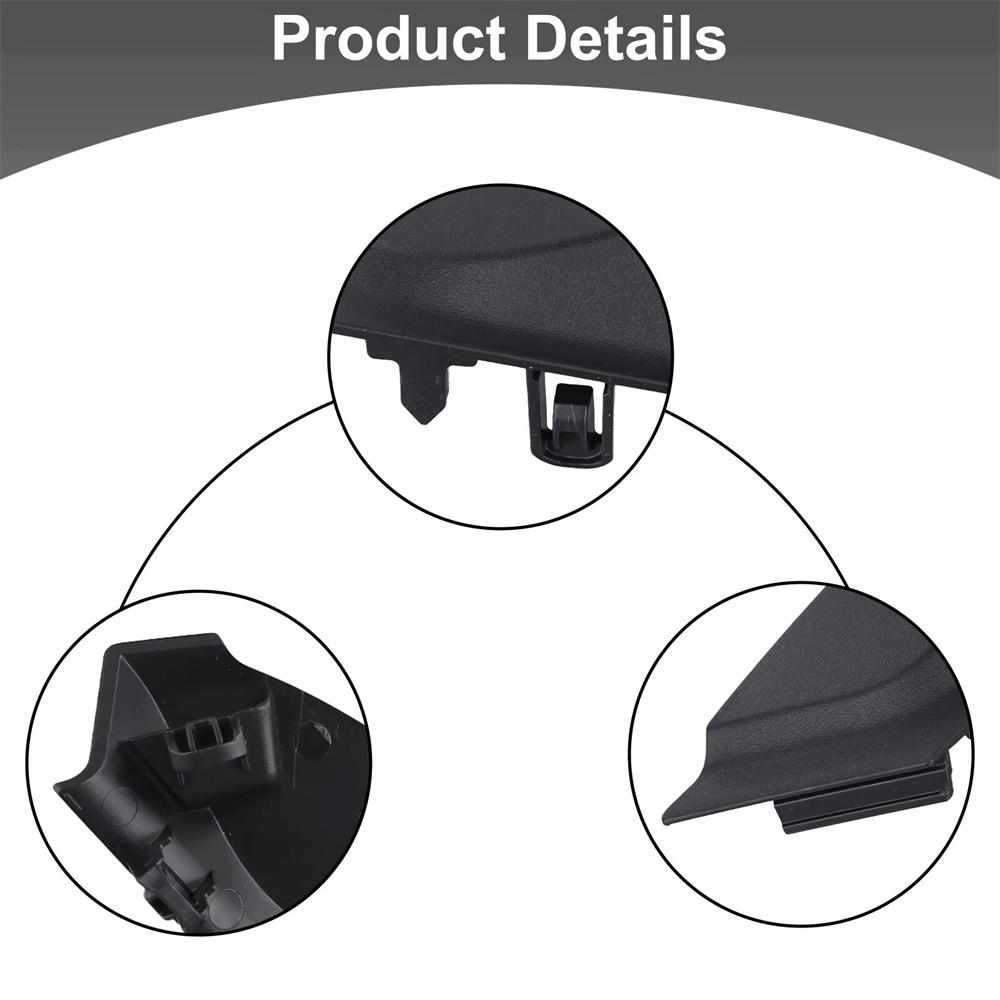 2x Kryt bočního spoileru předního skla automobilu pro Toyota Corolla 2020-2024