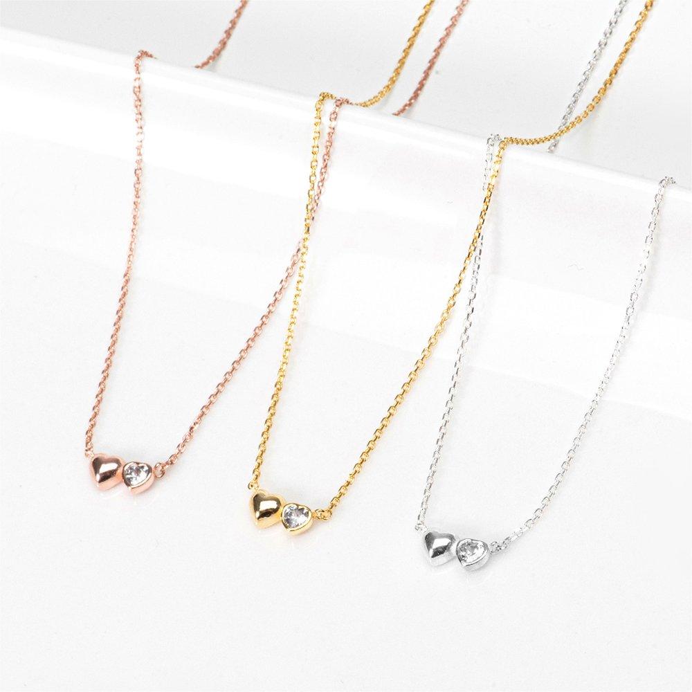 Heartnq Heart Silver Necklace