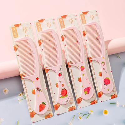 Cute Cartoon Anti-static Hair Dressing Comb Curly Portable Travel for  Girls Students Comb Hair Care Comb