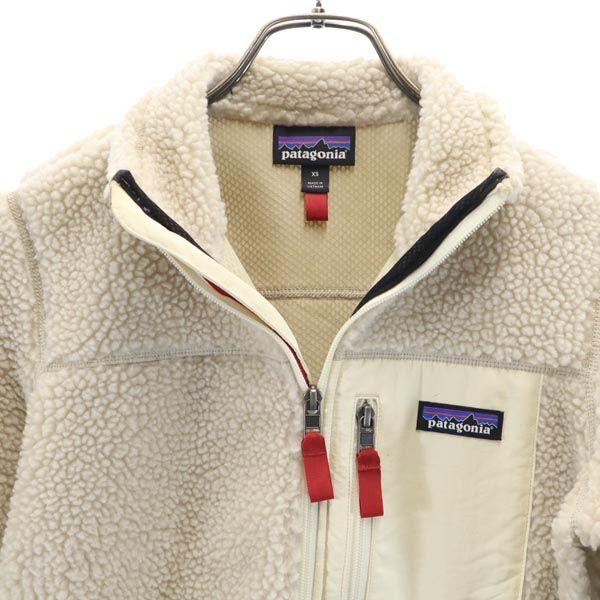 Patagonia 23074 Classic Retro X Boa Fleecejacke XS Beige Outdoor Damen Gebraucht