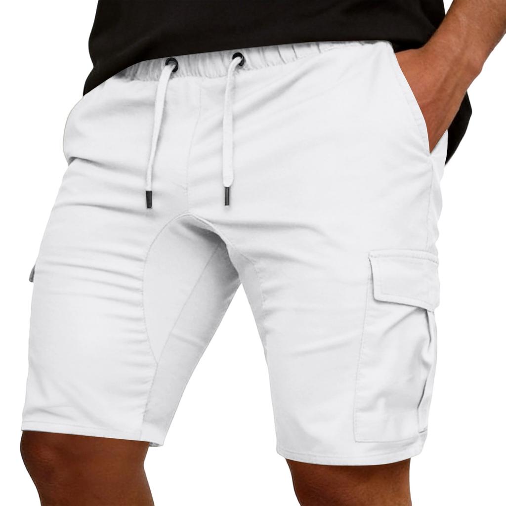 Men's Casual And Fashionable Five-inch Length Shorts - Men's Drawstring Breathable Sports Work Pants