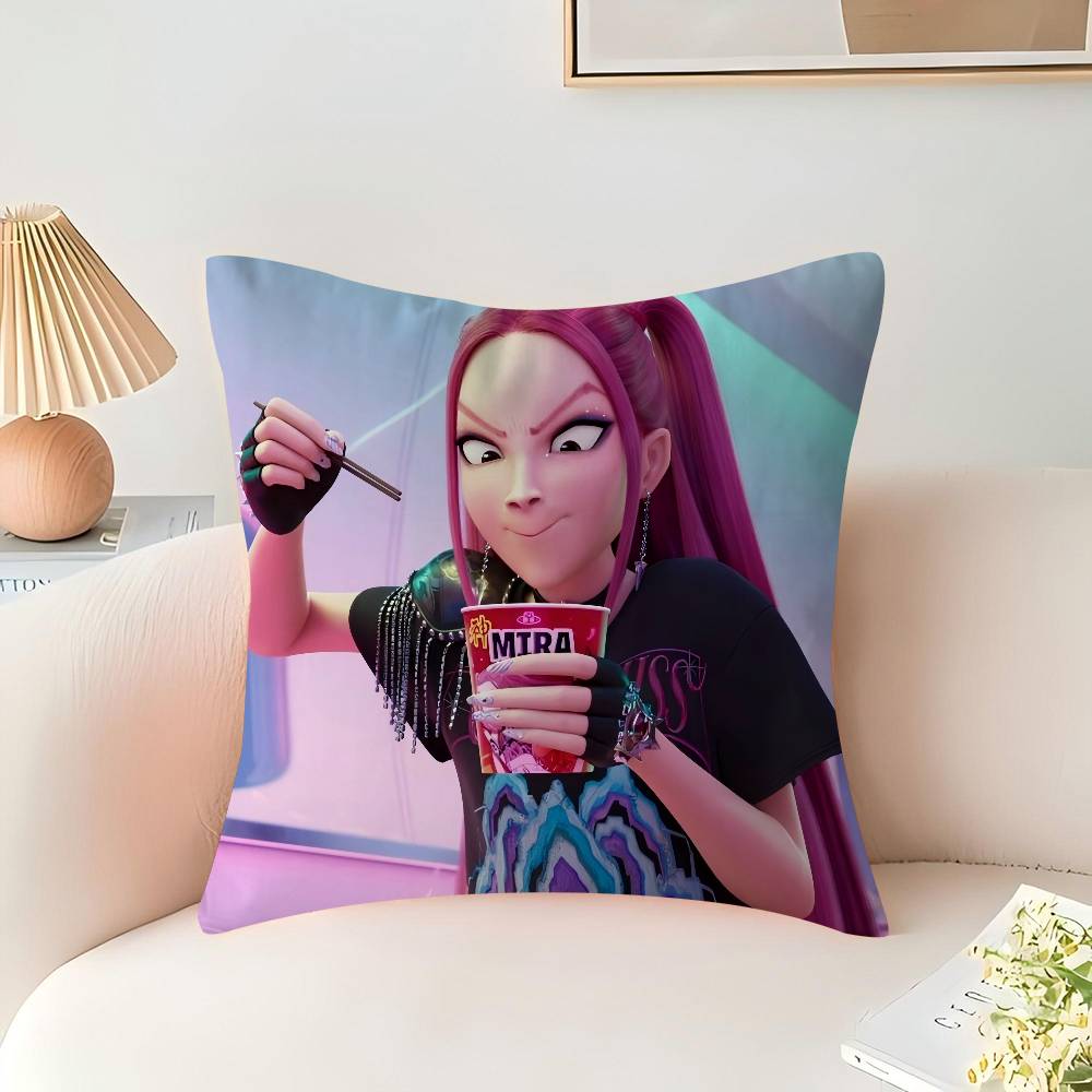 

Охотники на демонов Мира Наволочка 45x45см Мягкие Уютные Декоративные Наволочки с Молнией для Дивана Дивана Спальни 12x12Inch