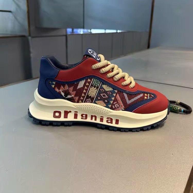 Sneakers Spring wear-resistant running shoes Casual shoes Comfortable and breathable sneakers