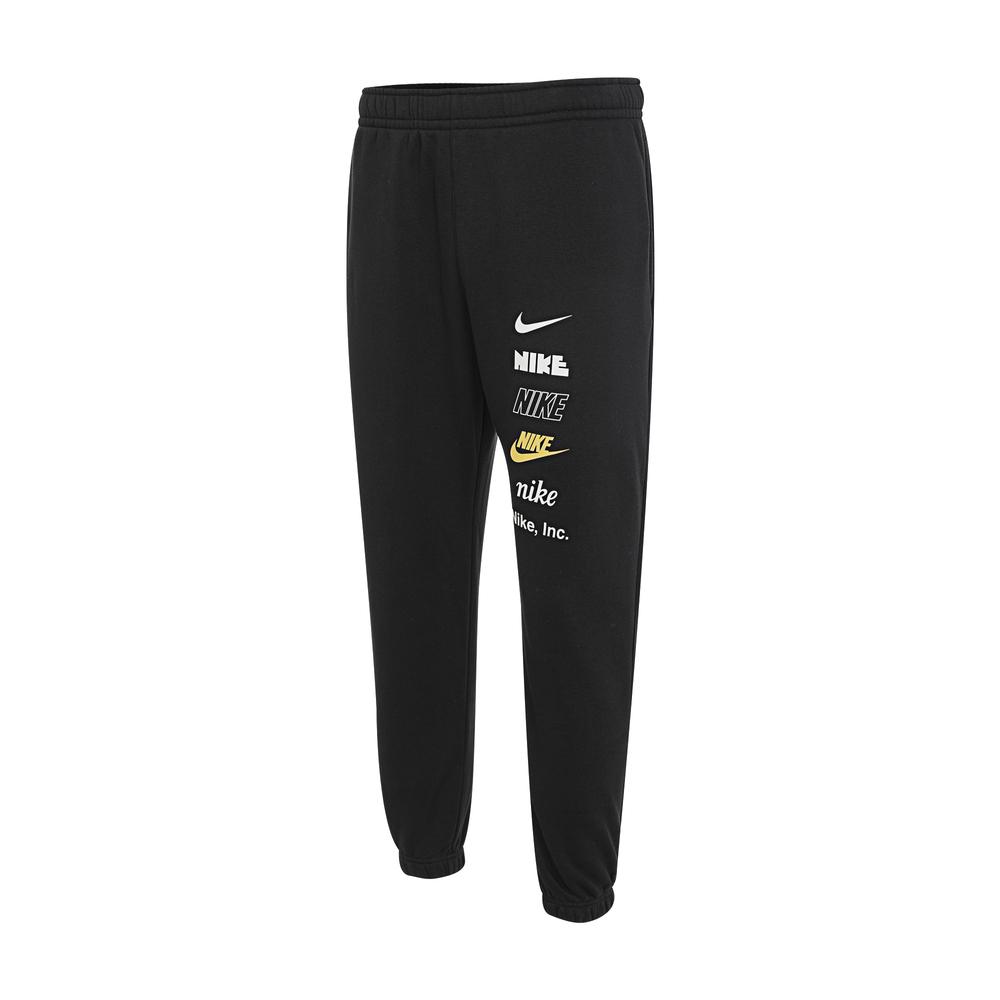 Nike Letter Logo Casual Crew Neck Long Sleeve Fleece Warm Cuffed Knitted Sports Pants Hoodie Set Unisex Hoodie Set DX0796-010+DX0782-227