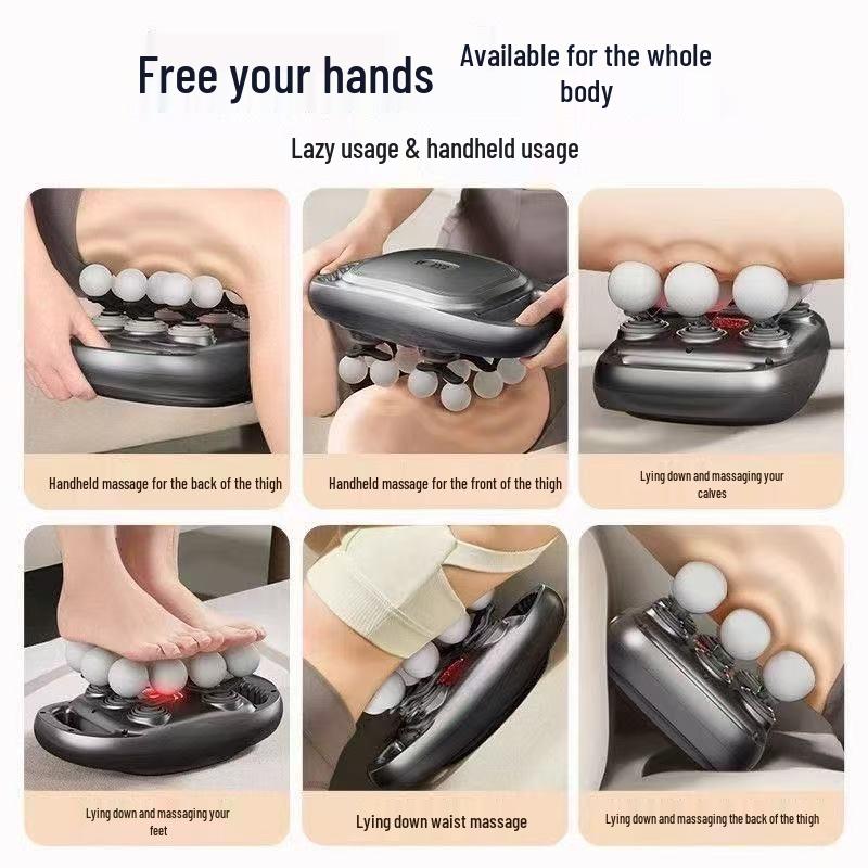 Professional Grade Muscle Massage Gun: 16 Heads for Deep Relaxation and Fitness