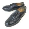 REGAL Imperial Grade Goodyear Leather Wingtip Shoes 25.0E Black Dress Shoes(USED)