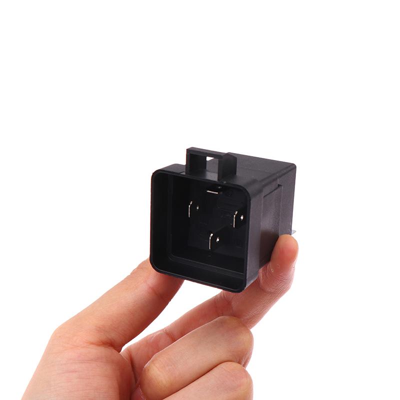 1 Set Car Relay With Socket Dc 12/24V 40A 4/5Pin Amp Waterproof Relay Harness Tinned Copper Wires 5-Pin Spdt For Boat Auto Fan