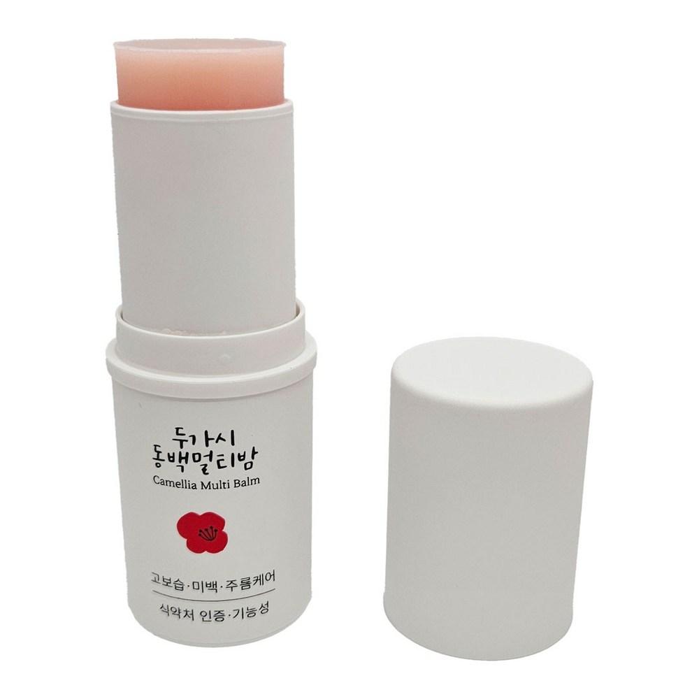 Jeju Dugasi Camellia Multi Balm 15g Stick per la cura delle rughe altamente idratante e schiarente, 1 pezzo