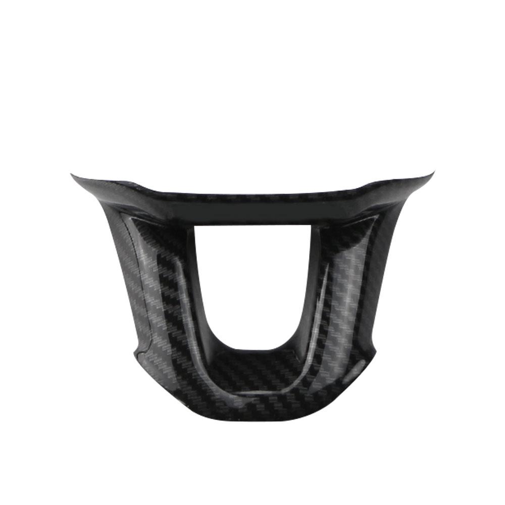 Car Steering Wheel Decoration Cover Trim Sticker Fit for Peugeot 2008 208 2014 2015 2016 2017 2018 ABS Accessories