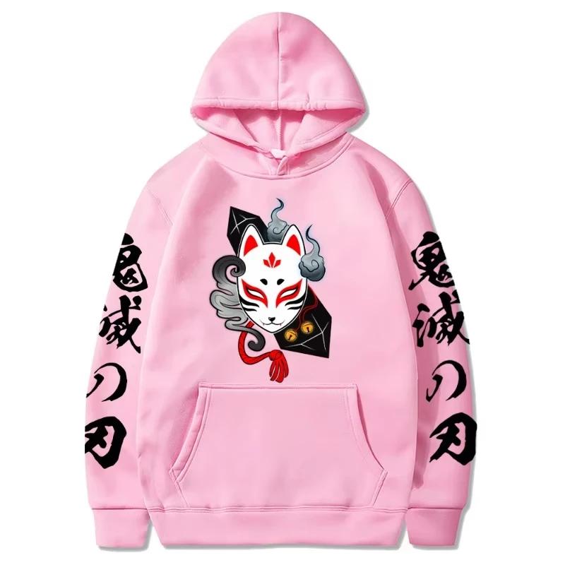 2025 Heiße Japanische Animations-Hoodies Herbst Herrenmode Langarm-Sweatshirts Damen Lässig Harajuku Streetwear Pullover Sudade