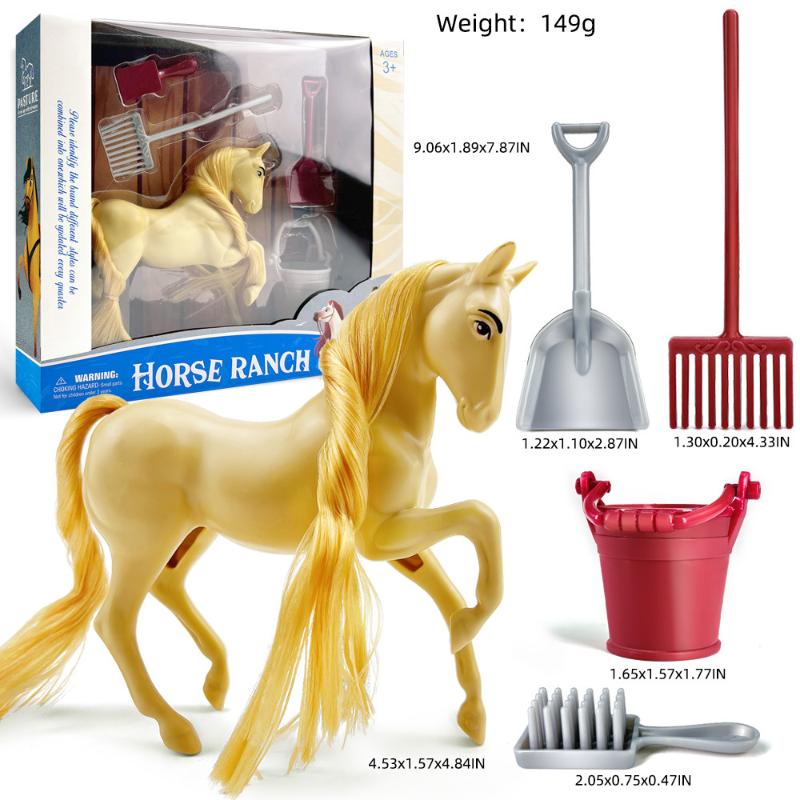 Ranch Horse Model Toys, Farm Animal Collection Educational Toys, Suitable For Birthday And Christmas Festival Gifts