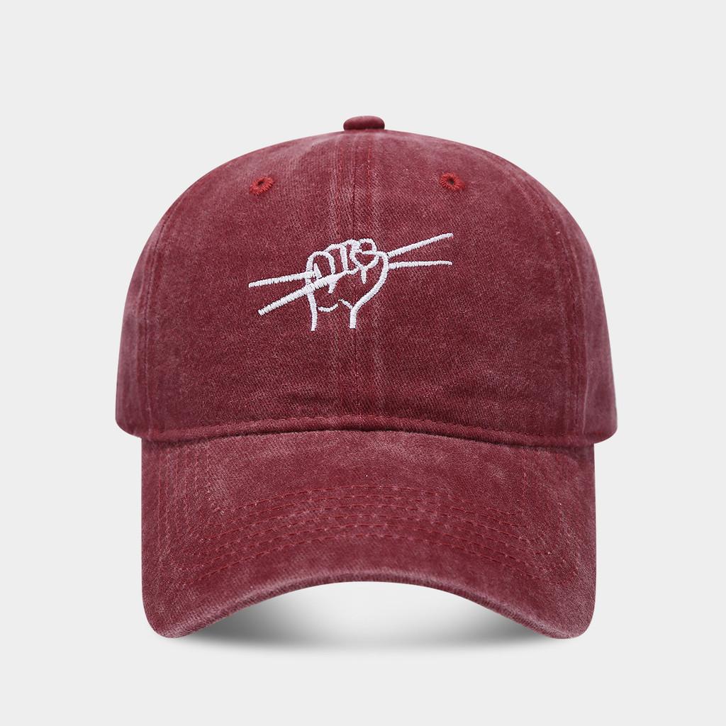 

Baseball Cap With Embroidery For Men Women Summer Sun Protection Casual Fashion Ol Burgundy