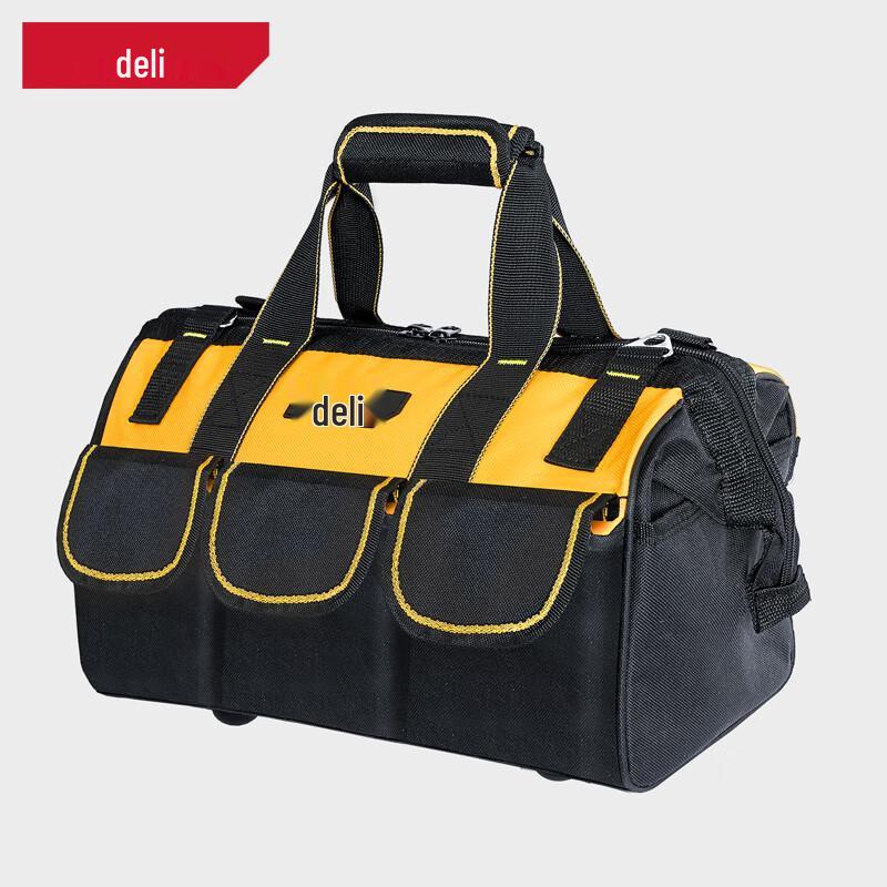 Deli 13-inch Double-Layer Tool Bag