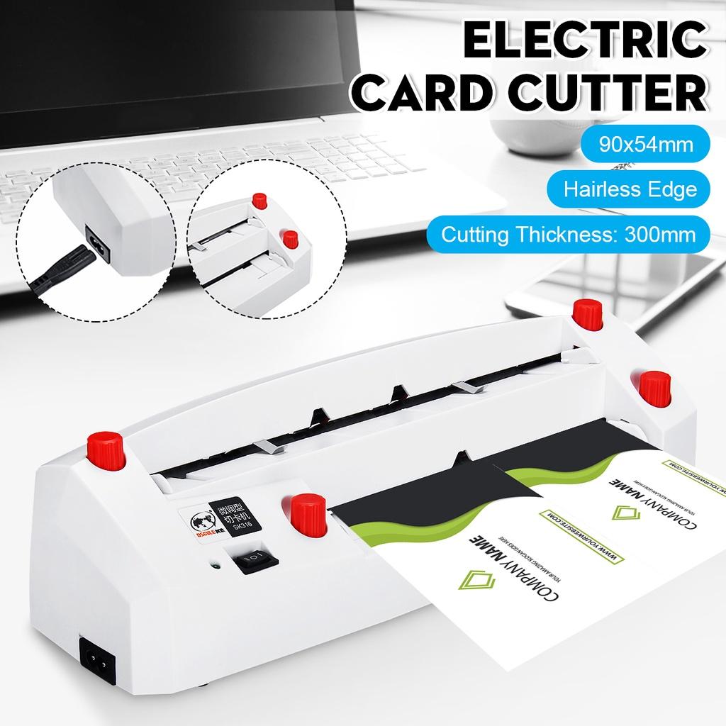 AC220V-240V SK316 20W Name Card Cutter New Automatic Name Card Slitter Business Card Cutting Machine