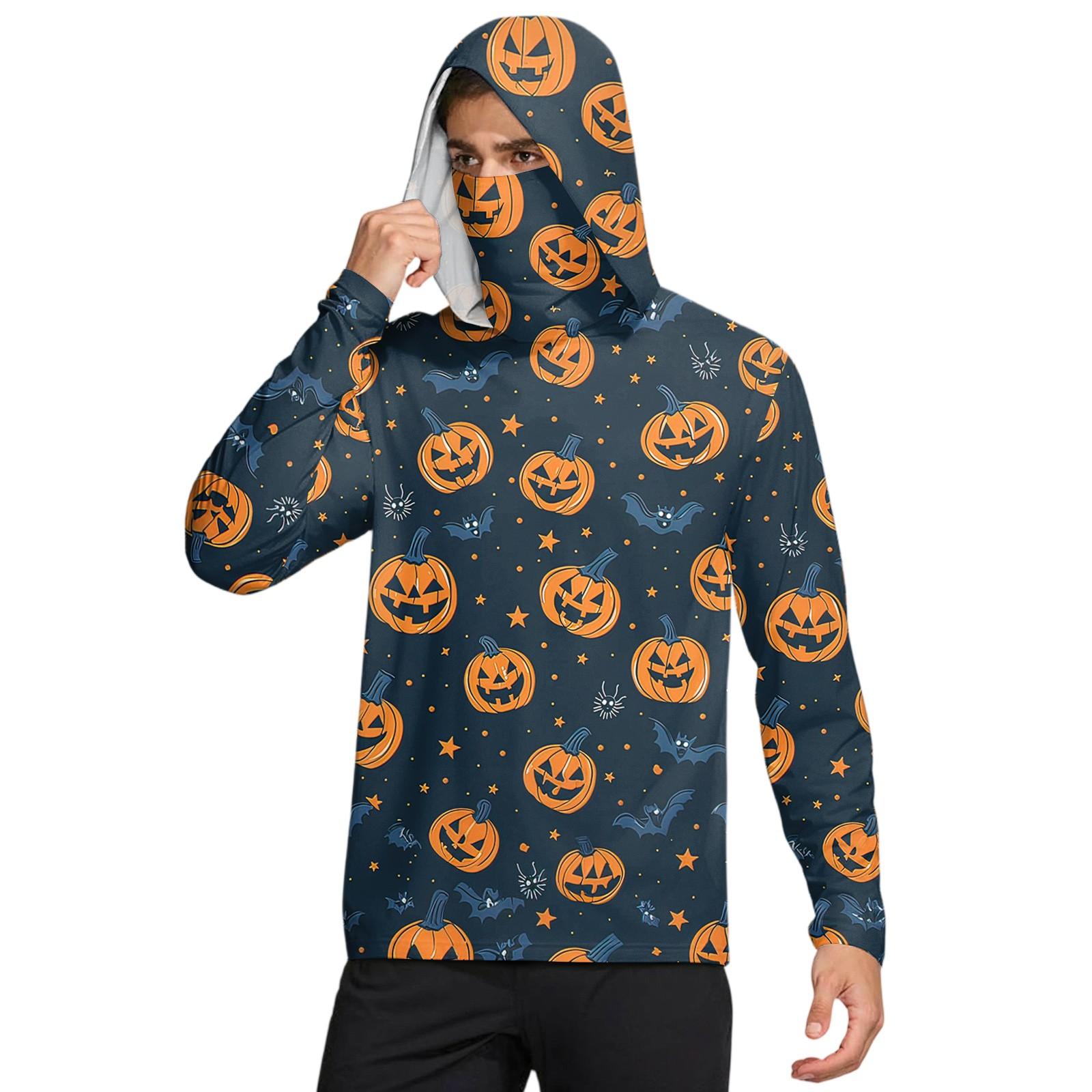 

Men s UPF50+ Sun-protective Shirt, Quick-drying Long-sleeved Shirt, Running Exercise Fishing Shirt XXL тёмно-синий