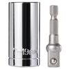Universal Socket Wrench Power Drill Adapter Socket Iron Rod Multifunction Domestic Repair Tools Kit BI032