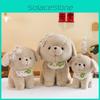 Highland White West Terrier Cute Brown Dog Doll Plush Children Holiday Toy Gift