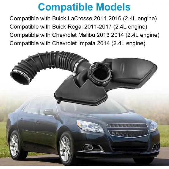 Intake Hose Tube & Outlet Duct For Buick LaCrosse Regal 2011-2017 For Chevrolet Malibu Impala Replacement For 22951183 13324274