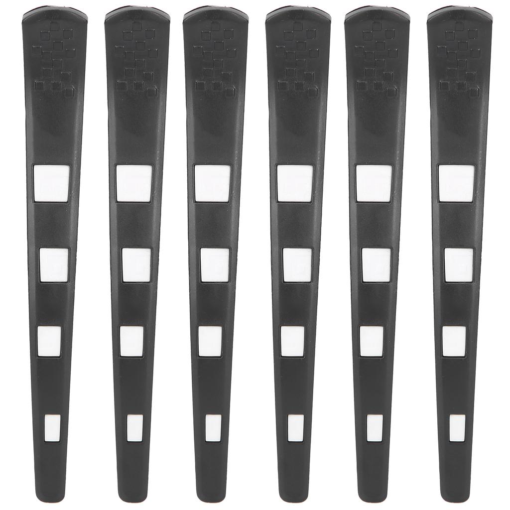 6pcs Professional Duckbill Hair Clip Portable Hair Salon DIY Sectioning Clips Styling ToolWhite